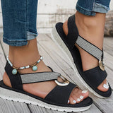 Emma — Flat Sandals With Metal Buckle