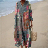 Charlotte — Bohemian Patchwork Dress