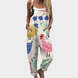 Aileen — Comfortable Printed overall