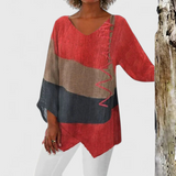 Amelia — Sophisticated V-Neck Tunic