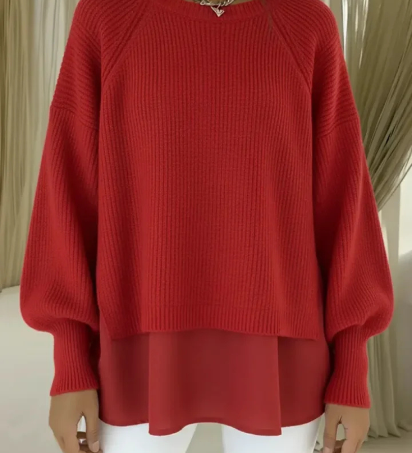 Béibhinn — Layered-Look Jumper