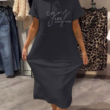 Lily — Casual Hoodie Dress