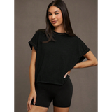 Chloe — Women Everyday Cut Out Hemline Womenswear Top
