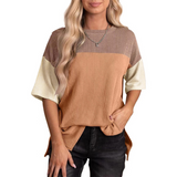 Maura — Casual Loose Fit Striped Summer Top