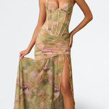 Síle — Long Dress with Corset