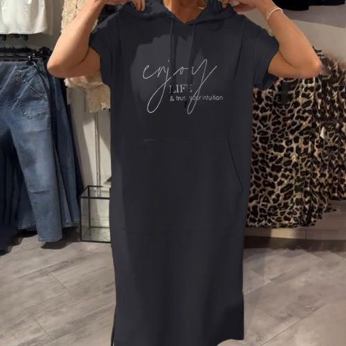 Lily — Casual Hoodie Dress