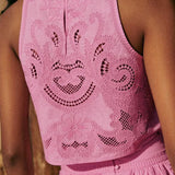 Bríd — Pink Lace Set