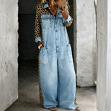 Muireann — One Piece Denim Shirt Jumpsuit