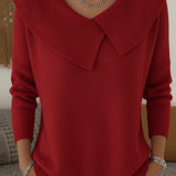 Aoibheann — Jumper with Plush Collar