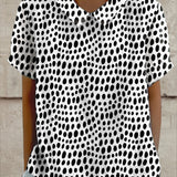 Karen — Polka Dot Print Blouse