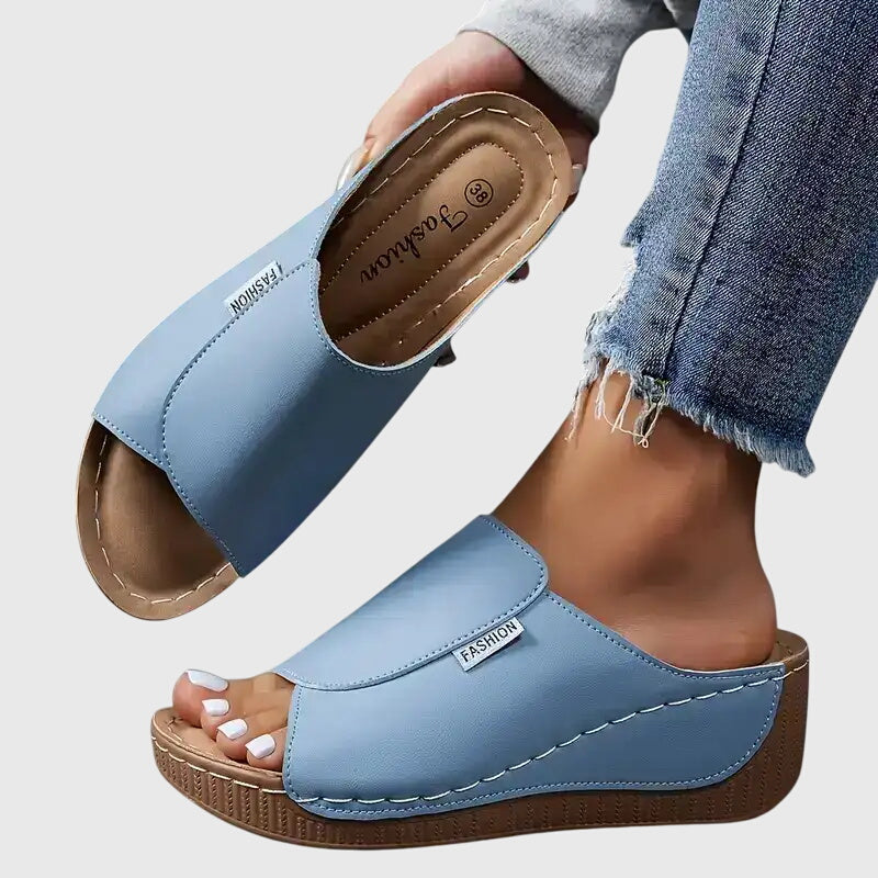 Nicola — Orthopedic Wedge Sandals
