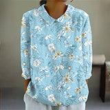 Sarah — Serene Bloom Blouse