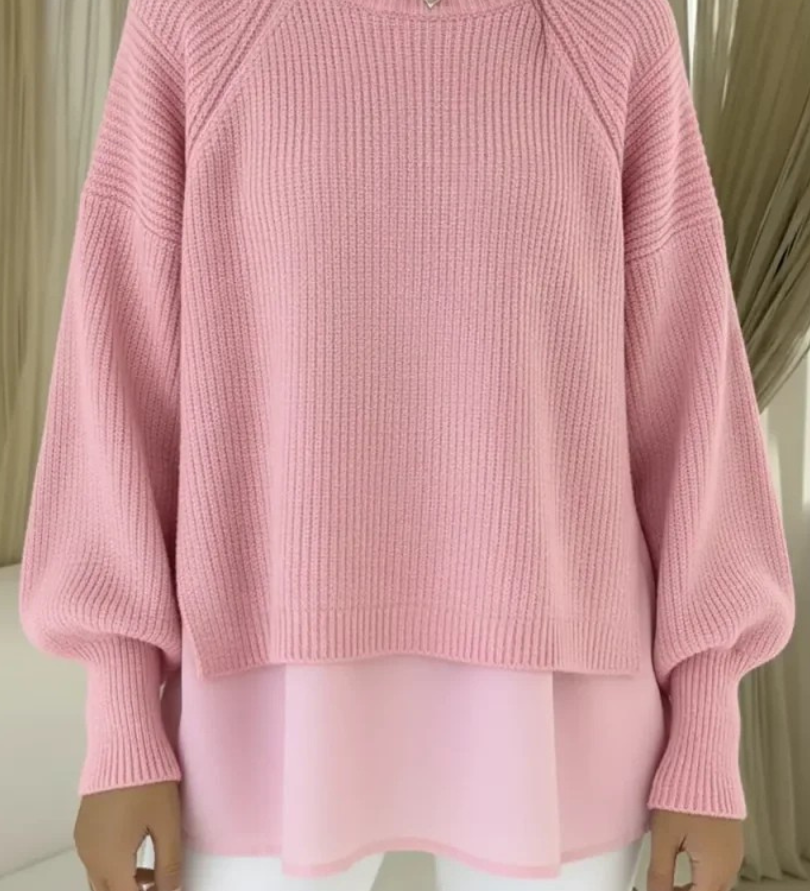 Béibhinn — Layered-Look Jumper