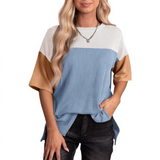 Maura — Casual Loose Fit Striped Summer Top