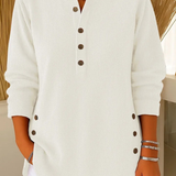 Clíodhna — Button-Up Henley Tunic