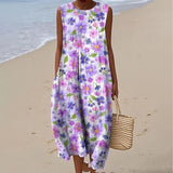 Sheila — Summer Floral Dress