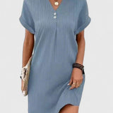 Rita — Draped Dress
