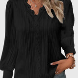 Caitlin — Elegant Pullover Blouse