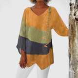 Amelia — Sophisticated V-Neck Tunic