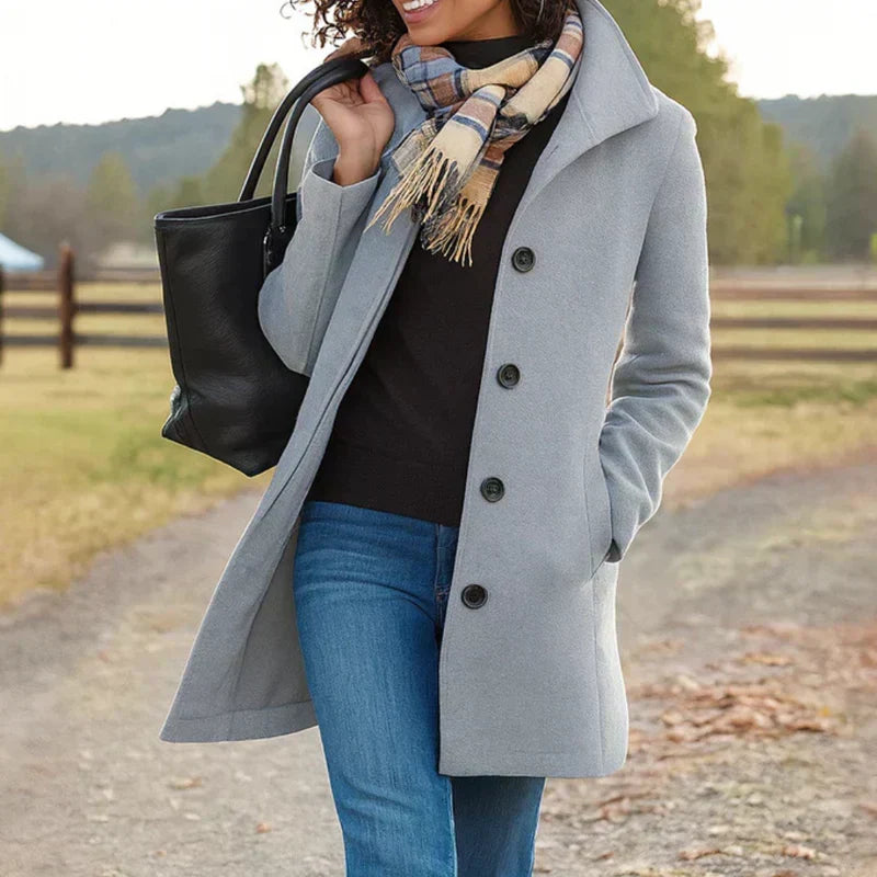 Emily — Coat with One Button