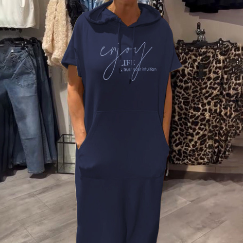Lily — Casual Hoodie Dress