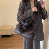 Claire — Dual Zipper Large Capacity Shoulder Bag
