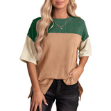 Maura — Casual Loose Fit Striped Summer Top
