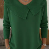 Aoibheann — Jumper with Plush Collar