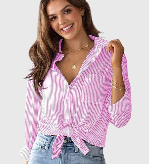 Niamh — Collared Neck Shirt