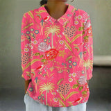 Diane — Tropical Garden Blouse