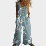 Ruby — Flowing Printed Jumpsuit