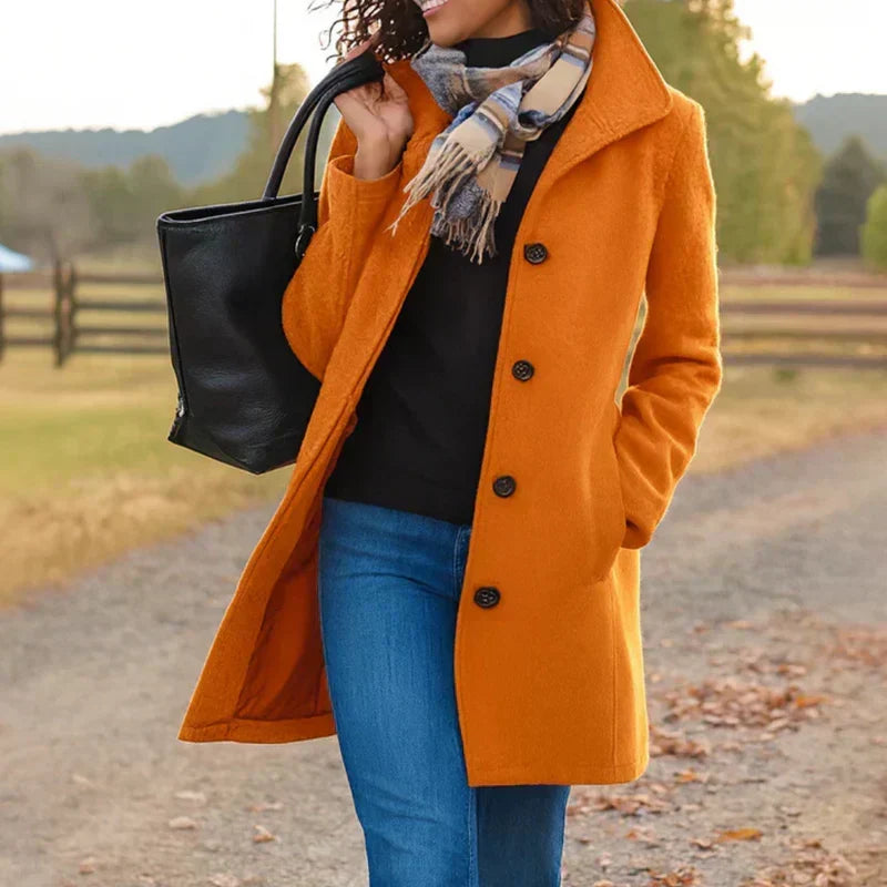 Emily — Coat with One Button
