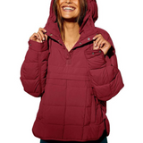Kate — Oversized Hooded Pullover Jacket