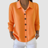 Linda — Soft Button-Up Knitted Cardigan