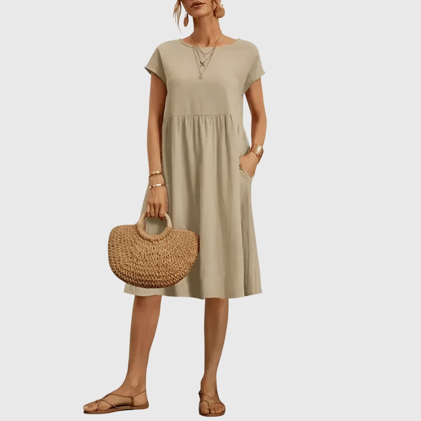 Noreen — Elegant Spring Dress