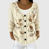 Amy — Comfortable Knitted Cardigan with Buttons