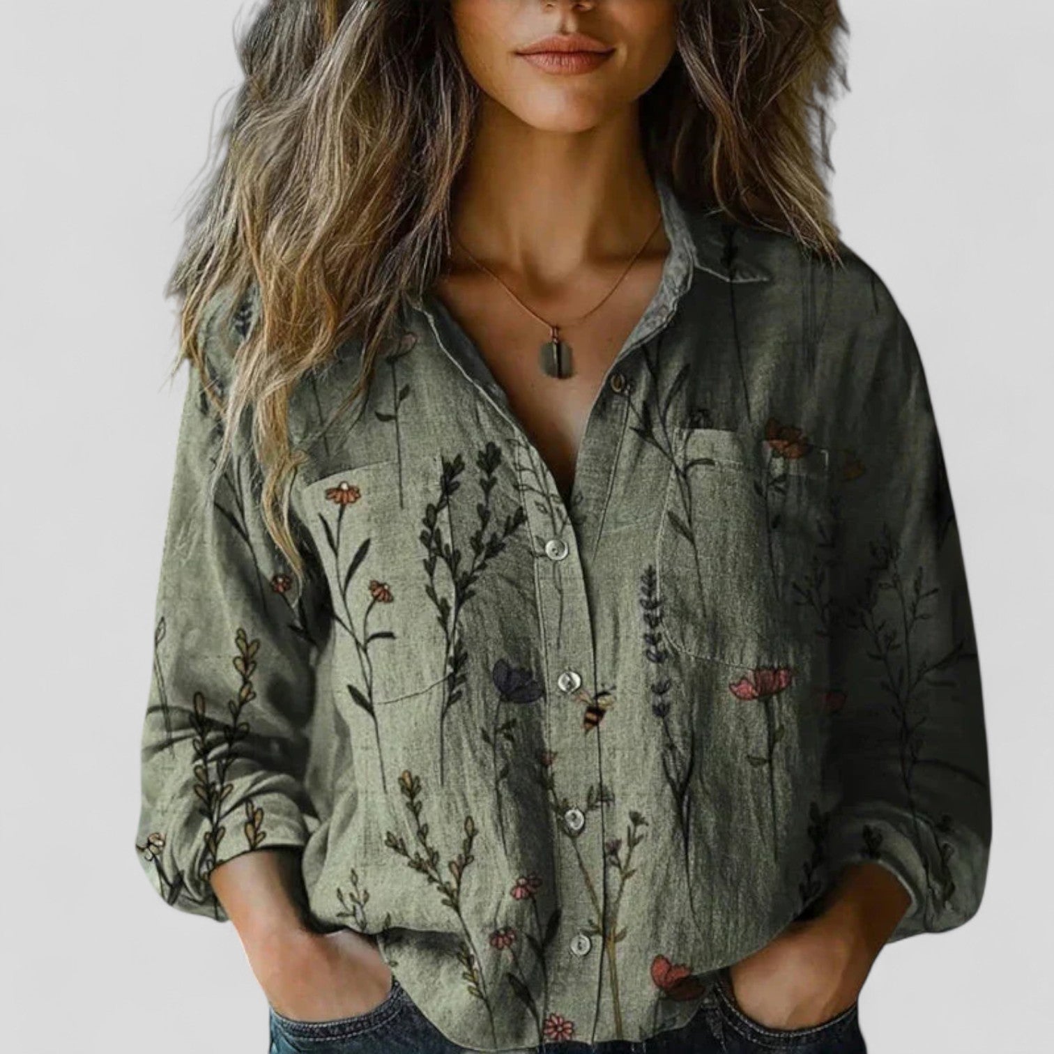 Órlaith — Comfortable Blouse Shirt