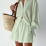 Úna — Lightweight Blouse and Shorts Set
