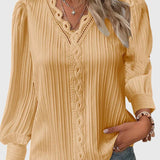 Caitlin — Elegant Pullover Blouse