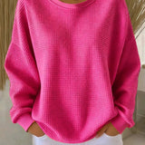 Líadan — Timeless Waffle-Knit Jumper