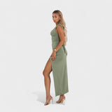Monica — Long Dress with Open Back