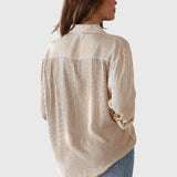 Niamh — Collared Neck Shirt