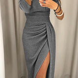 Saorlaith — Chic Off-Shoulder Dress