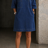 Julie — Casual Denim Dress