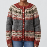 Róisín — Vintage buttoned jumper
