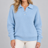 Ríona — Cosy Polo-Collar Jumper