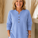 Clíodhna — Button-Up Henley Tunic