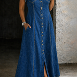Ciara — Plus Size Denim Dress