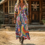 Esther — Casual Long Sleeve Dress Inspired by Vintage