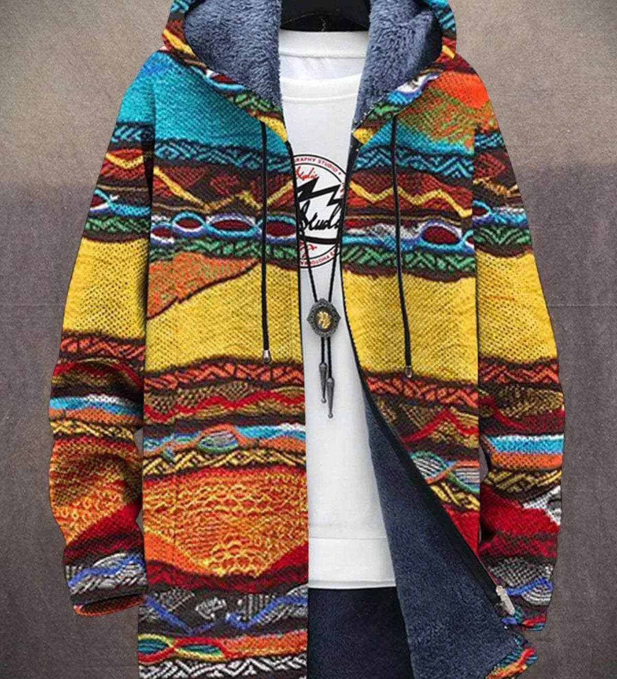 Louise — Luxurious cardigan inspired by art